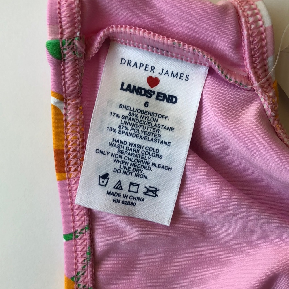 NWT Lands End x Draper James bikini bottoms size 6 - Picture 3 of 5